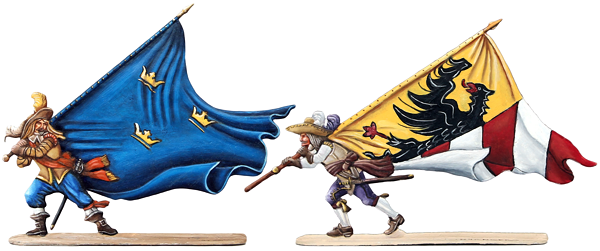 Zinnfiguren zum Zeitraum des Dreißigjährigen 
Krieges von 1618 bis 1648 Peter der Eremit zeigt den 
Kreuzfahrern Jerusalem